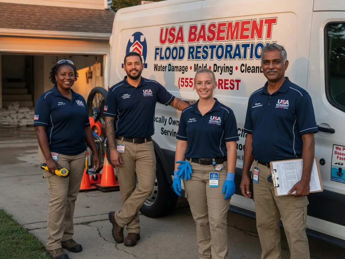 Basement Flood Cleanup company in Sheldon, WI