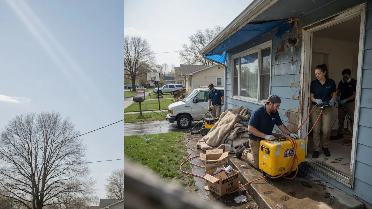Basement Flood Cleanup in Sheldon, WI near me